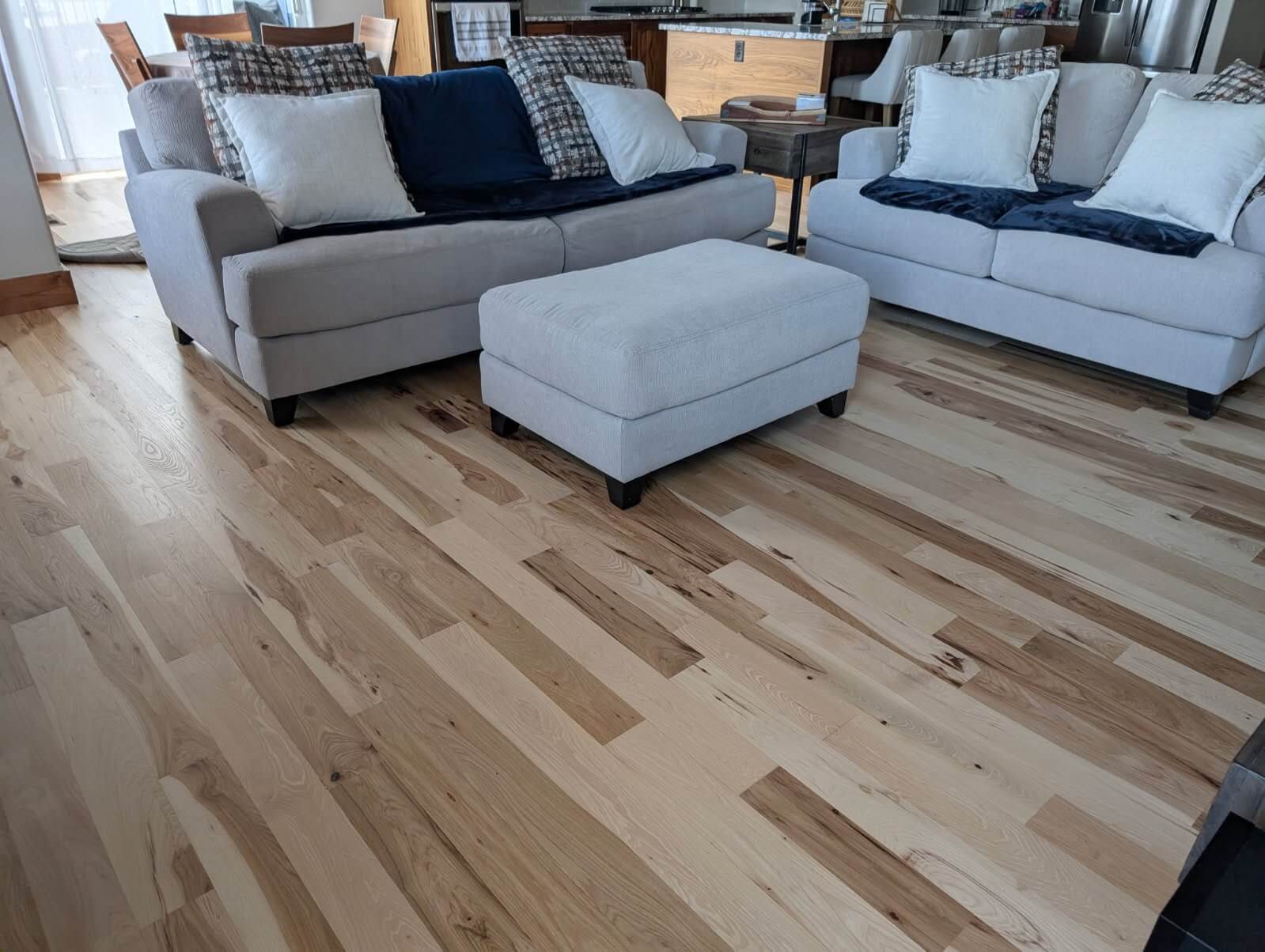 hickory hardwood floor